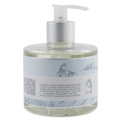 Pre de Provence Collection Shea Butter Enriched Soothing & Moisturizing, Liquid Soap, 11 fl oz, Milk