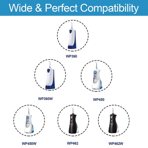 YANZHI Charger Replacement for Waterpik WP360 WP360W WP462 WP462W WP-450 YLA-03010 Series Water Flosser Wall Power Supply Adapter Charging Cord
