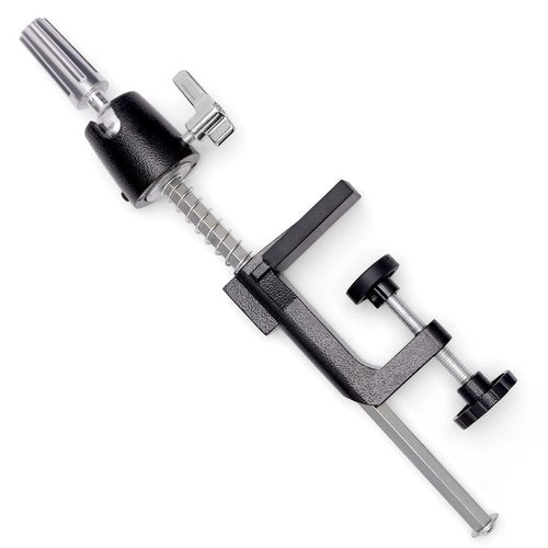Big Type Heavy Duty Metal Wig Stand Tripod with Adjustable Clamp and Tool Tray for Hair Extensions and Cosmetology Training