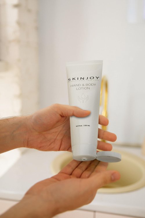 Skinjoy Hand and Body Lotion for Dry Skin, Hand Lotion, Skin Care, Body Lotion for Women Dry Skin, Body Skin Care Products - 8.5 fl Oz. / 251 ml