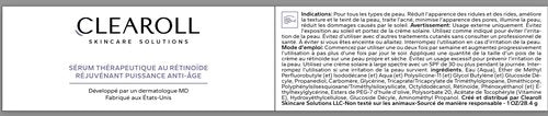 CLEAROLL Rejuvenation Retinoid Therapy Serum