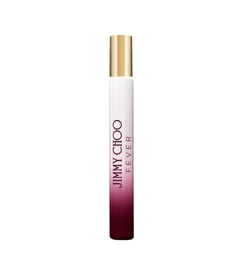 JIMMY CHOO - Fever Eau de Parfum Travel Spray - Women's Fragrance - Floral Gourmand - With notes of Black Plum Nectar, Heliotrope & Roasted Tonka Bean - 0.33 Fl Oz