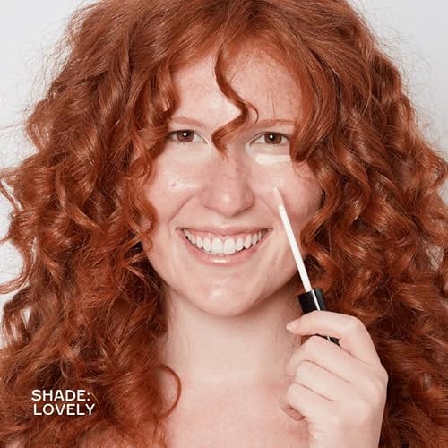 How to be a Redhead Finally Bright Concealer, As Seen on Shark Tank, Lightweight + Creamy, Vegan & Cruelty-Free, Shade ? Lovely 0111