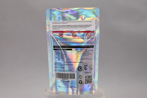 STACY LASH Crystal Clear Eyelash Extension Glue (0.17fl.oz/5ml)/1 Sec Drying Time/Retention – 8 Weeks/Transparent Adhesive/Professional Supplies
