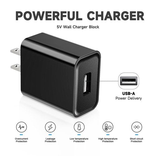 5V USB Wall Power Adaptor Charger Block for Philips Norelco USB Charger for Shavers 2400, 3600, 3900 & hq87 2600 Series 5000, 7000, OneBlade QP2724 Trimmer, Sonicare 4100 3100 2100 1100 HX3681,Bitvae