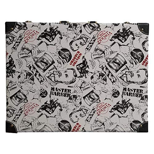 Vincent Master Case Travel Stylist Barber Case Nostalgic Series (Vintage White)