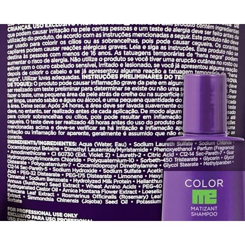 KUUL MATIZANT SHAMPOO 33.81 oz - PURPLE SHAMPOO - (MATIZANTE CABELLOS CANOS RUBIOS O DECOLORADOS COLOR DEL LIQUIDO = MORADO) - 1000 ML