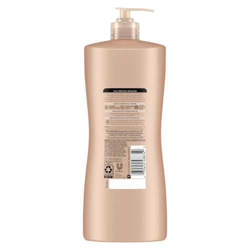 Suave Silk Protein Infusion Conditioner, Sleek and Smooth, for Soft Hair and Frizz Control, 28 oz Pack of 4