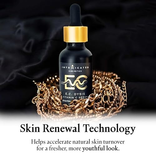 Intoxicated Cosmetics E.C. Dysis Serum 30ml - Anti-Aging & Brightening Vitamin C and E Serum for All Skin Types
