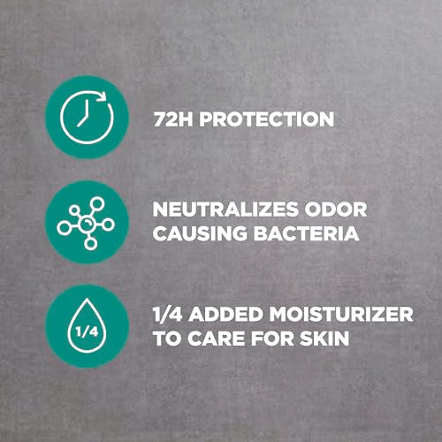 Dove Men+Care Aluminum-Free Deodorant Moon Oasis 4 Count for a Long-Lasting Scent, with 72H Odor Protection, 3.0 oz