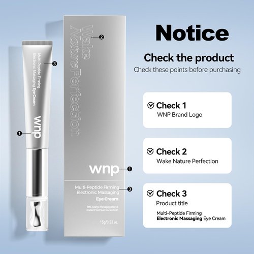 WNP Ultra-Hydrating Serum 3% Hyaluronic Acid + Eye Cream|Wrinkle Eraser Massaging Eye Cream