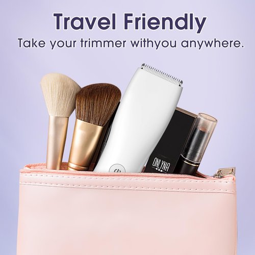 Bikini Trimmer for Women & Men - Pubic & Body Hair Removal, Facial Hair Trimmer
