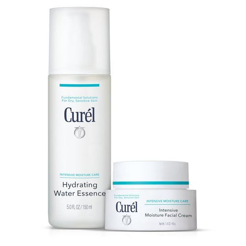 Hydrating Water Essence and Intensive Moisture Facial Cream
