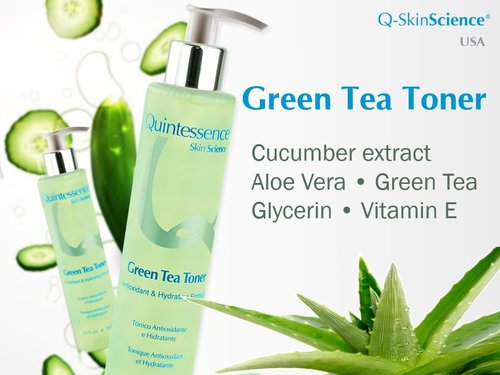 Quintessence Green Tea Toner 6.75 oz/200 ml