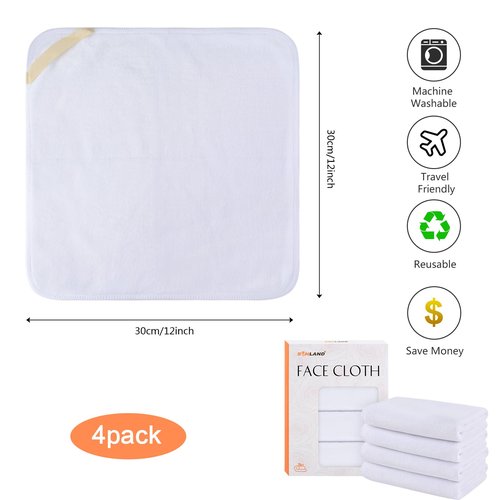 SUNLAND Gifts for Women Includes 4 Pack Microfiber Face Cloths and A Nice Box Perfect for Birthday,Retirement,Anniversary, Mather's Day,Valentine's Day Gift and More Unique Gift Ideas