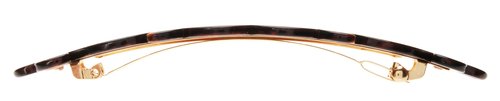 France Luxe Elysee Long and Skinny Barrette - Mojave