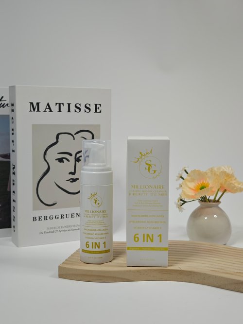 SG Advanced 6 in 1 Millionaire Multiple Mousse Cleanser K-Beauty 강남 Skin
