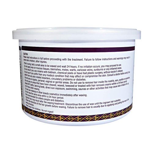 Waxness Wax Necessities Polymer Blend Luxury Italian Velvet Soft Wax Tin 14 Ounces (Pack of 2)