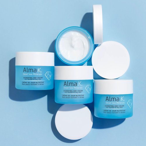 ALMA K Hydrating Day Cream - Day Face Cream for Normal to Dry Skin - Daily Face Moisturizer - Facial Moisturizer with Olive and Avocado Oils - 1.7 oz