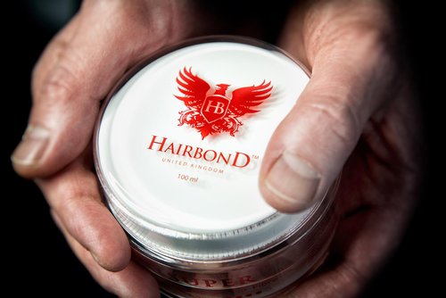 Hairbond United Kingdom Super Professional Hair Fibre (100ml) mens premium hair wax STRONG HOLD and EXTRA MATTE!!