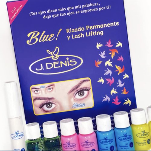 J. Denis J Denis Blue Curly Permanent And Lash Lifting For Eyelashes