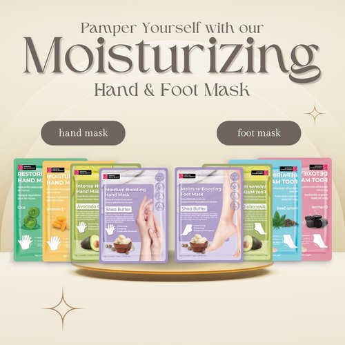 Innerest 24 Pairs Original Derma Beauty Hand Mask Bulk, Moisturizing Hand Gloves for Dry Hands, Nail Care Essential (Cica)