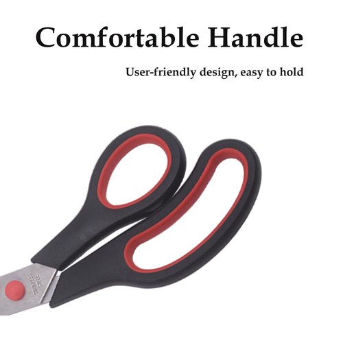 AEITOTT Pizza Scissors, Non-Stick Pizza Scissors with Firm Grip Base, Stainless Steel Pizza Scissor Cutter, Food Grade Pizza Cutter, Food Slicer & Pizza Server, Durable, Safe & Mess Free