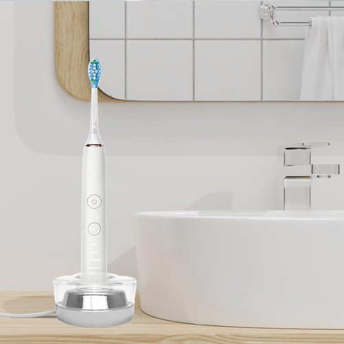 Electric Toothbrush Replacement Charger Base Compatible with Philips Sonicare HX9300 HX9900 Series Inductive Charging Base Portable Waterproof Power Cord Environmental ABS for Travel