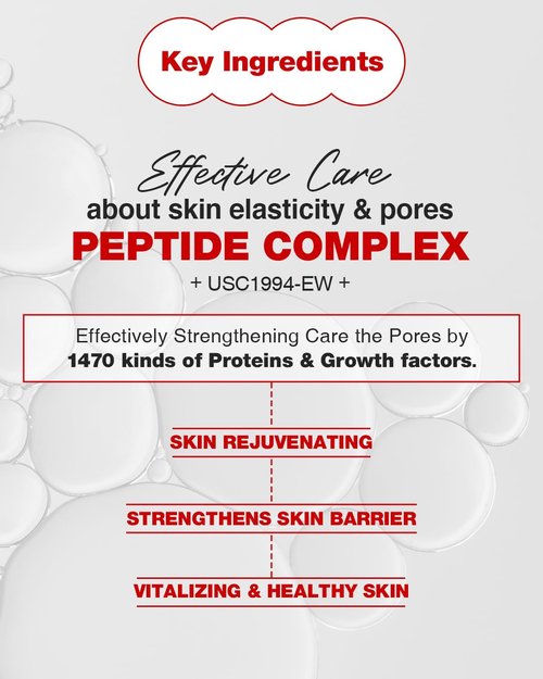 CELL FACTORY Pore Clear Toner Pad - Vegan, Skin Safety Tested, Peptides 60,000ppm, Retexturizing, Sebum Control, Pore Tightening, Mild Exfoliating & Calming - Italian V-Label Certified, 60 Pads