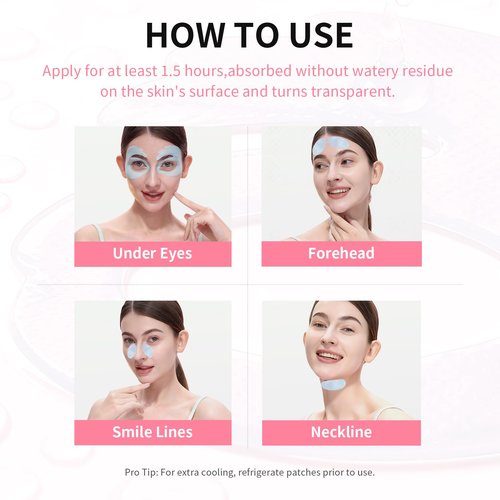 SPODARE Bio-Collagen OK Eye Mask, Firming & Hydrating Under Eye Patches for Puffy Eyes and Dark Circles, Deep Moisturizing & Soothing Overnight Eye Mask for Women and Men - 18 Pairs, Mystery White
