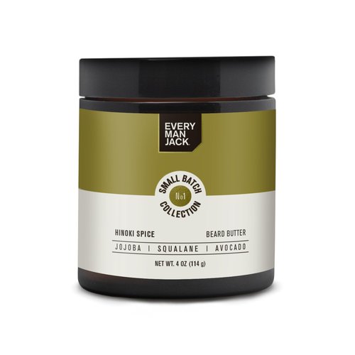 Every Man Jack Premium Beard Butter - Hinoki Smoke - 4oz