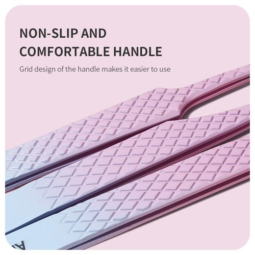 ANNAFRIS Eyelash Extension Tweezers,Fiber Tip Grip Boot Volume Lash Tweezers,Professional Pointed Lash Extension Tweezers for Easy Lash Application and Removal(2Pcs-F02/05)