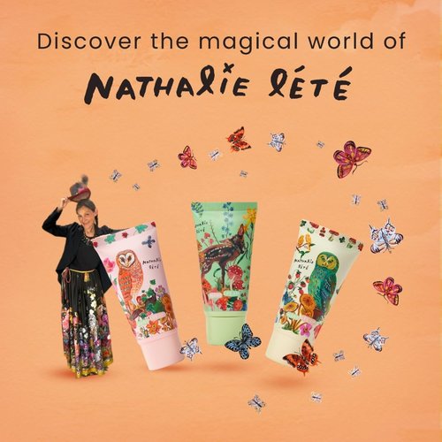Heathcote & Ivory Nathalie Lete Forest Folk Hand Creams Mini Trio (Owl & Deer, Mini Trio)