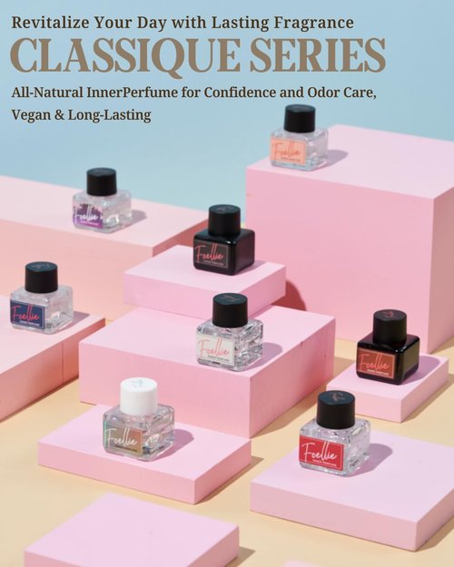 [Foellie] eau de bebe - Feminine Inner Beauty Perfume (for Underwear), Soft Red Musk Scents Fragrance, 5ml(0.169 fl oz)