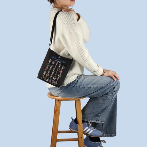 Musical Tote Bag Musical Lover Gift Musical Merchandise Musical Lover Gift (BroadBlackBag)