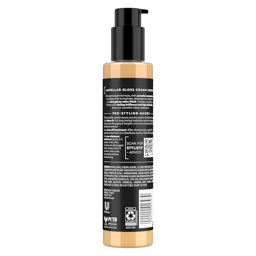 TRESemm? Hydrating & Detangling Cream Serum Lamellar Gloss Ultra Shine Up to 72H 5.7 Fl Oz