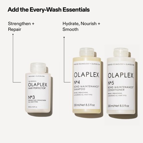Olaplex Nº. 3 Bond Building Hair Perfector: Concentrated Pre-Shampoo Treatment | Repairs Damage & Strengthens Hair | Rebuilds 3 Hair Bonds | For Coily, Curly, Straight, and Wavy, 100 mL / 3.3 Fl. Oz.