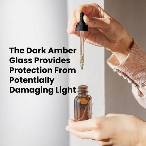 CULINAIRE Glass Dropper Bottles Amber Glass Eye Dropper Bottles for Essential Oil Serum and Liquid Extract, 1oz, Pack of 24