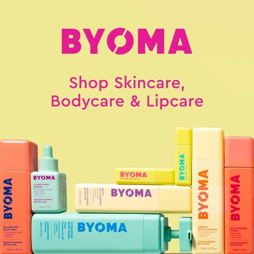 BYOMA Smoothing Body Serum & Polish Bundle – For Breakouts & Textured Skin – Exfoliating + Soothing with PHA, Succinic Acid & Blue Tansy – Skin Barrier Support – 10.4 fl oz + 6.76 fl oz