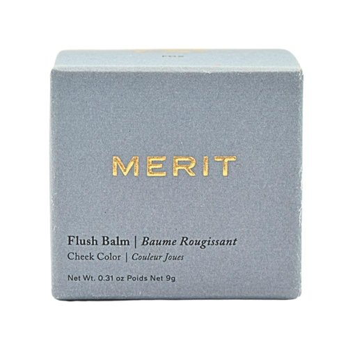 MERIT Flush Balm Cream Blush - 0.31 oz / 9 g (Fox (warm taupe), 0.31 oz / 9 g)