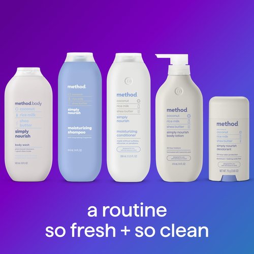 Method Body Wash and Hair Care Gift Set, Simply Nourish