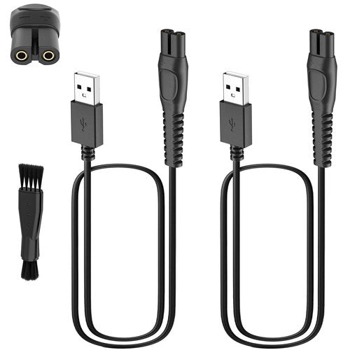 Charger Cord for Philips Norelco Series Shaver 2400-X3001 QP2724 QP2834 QP1924 MG5910 MG7910 MG9510 MG9520 S3243 S5880 S7885 X5006, One Blade Power Cord (Fit New Version One Blade)