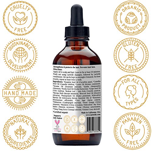 Laritelle Organic Hair Growth Set Sensual Bliss