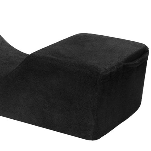 Eyelash Extension Neck Pillow, Beauty Salon Eyelash Extension Neck Pillow Velvet Pillow with Shelf Organizer Bag Comfortable Velvet Beauty Memory Foam Pillow for Lash Extension Gra