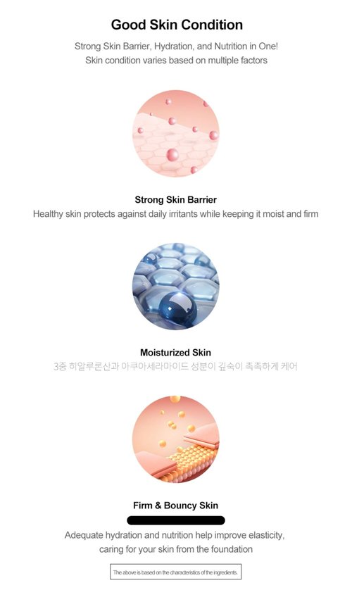 Moisture Cream 50ml - Lightweight K-Beauty Face Cream for Hydration, Makeup Prep, Daily Moisturizer Face Cream Day & Night.