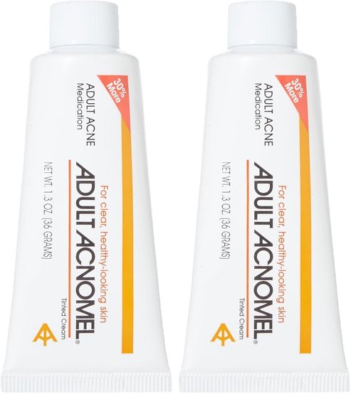 Acnomel Adult Acne Medication Cream 1.3 Oz (Pack of 2)