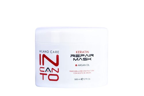 Milano Care Incanto Keratin Repair Mask – Keratin Protein Hair Mask Infused with Argan Oil - Paraben & Sulfate Free Hair Repair & Strengthening Treatment for Dry or Damaged Hair