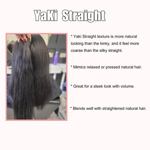 AIKAUR YaKi Straight Human Hair Clip in Extensions 120g Full Head for Women 100% Unprocessed Brazilian Virgin Human Clip ins Remy Hair Natural Black 8Pcs 22inch