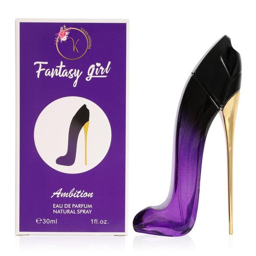 Viaan Krishna Fantasy Girl Mini High Heel Perfume Gift Set for Women (1oz/30ml x 4pcs) Pink Rose, Blush, Perfect, & Ambition (Pack of 4)- Eau De Parfum
