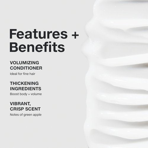 Paul Mitchell Extra-Body Conditioner, Adds Bounce + Fullness, For Fine Hair, 33.8 fl.oz